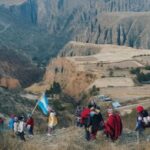 Peregrinos de la Puna enfrentan la altura y el frío